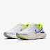 Sepatu Lari Nike ZoomX Invincible Run Flyknit White Racer Blue Cyber Grey Fog CT2228101