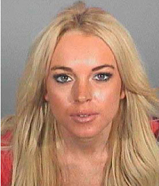 lindsay lohan 2011 mugshot. lindsay lohan 2011 mugshot