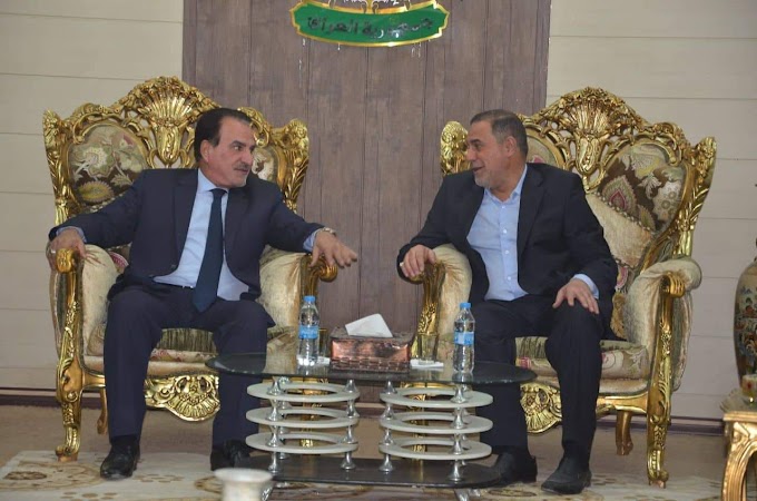 الاسدي يلتقي محافظ المثنى لبحث أهم المشاكل التي تعاني منها المحافظة - وكالة خبر الاعلامية الاسدي يلتقي محافظ المثنى لبحث أهم المشاكل التي تعاني منها المحافظة - وكالة خبر الاعلامية