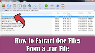 how to extract one file from a zip file