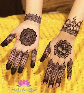 Arabian mehndi design