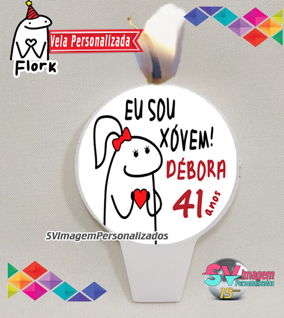 Festa Flork dicas e ideias para decoração de festa personalizados com a frase eu sou xóvem