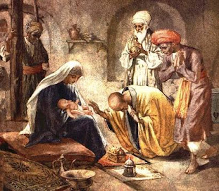 Eleventh day of the devotion to Mary, a day with mary, Mary welcomes the Magi