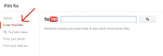 From Youtube - Form Untuk URL Youtube