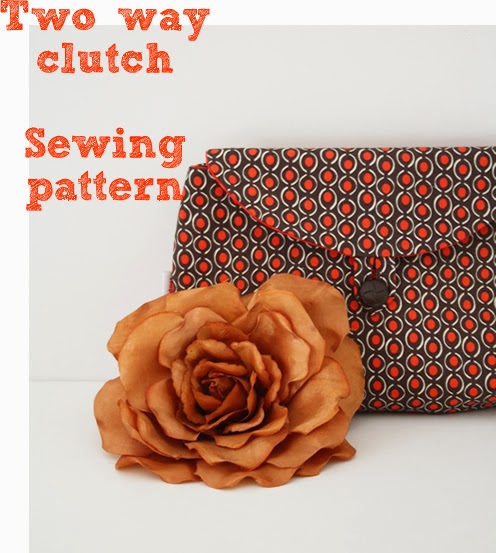 Two Way Clutch Sewing Pattern