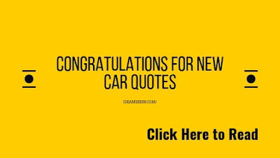 congratulations for new car quotes