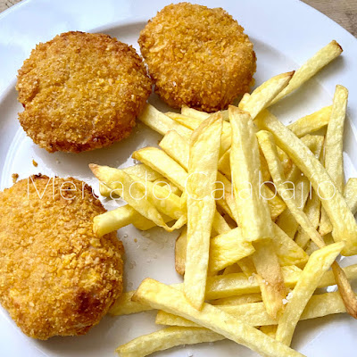 Nuggets de pollo caseros en la airfryer