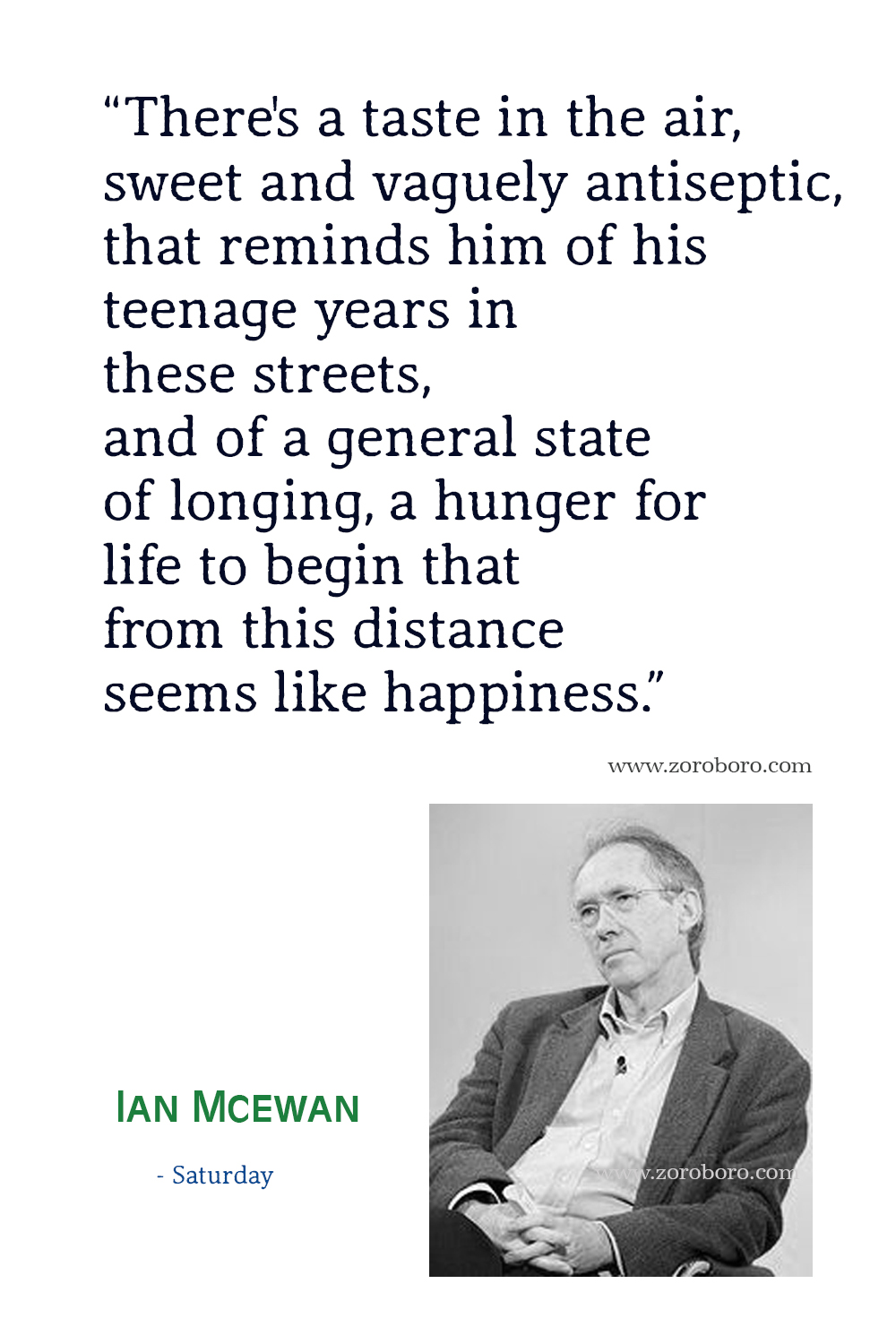 Ian McEwan Quotes, Ian McEwan Books Quotes, Ian McEwan Nutshell, Atonement Quotes, Ian McEwan Novel Quotes