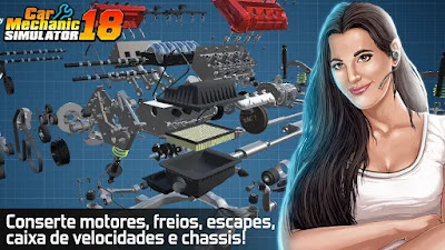 Car Mechanic Simulator MOD APK + DATA