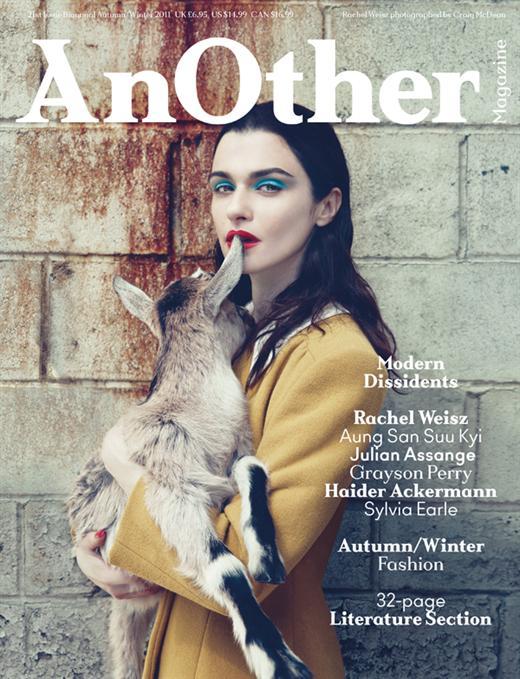 October Covers: Rachel Weisz for AnOther and Reece Witherspoon for Marie Claire