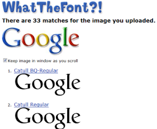 Detecting Font Used By Google