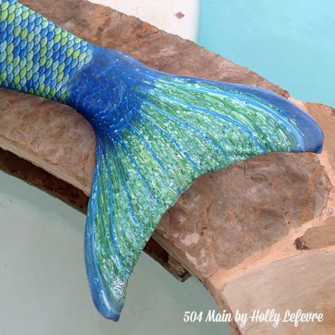 Zoey Aussie Green Mermaid Tail