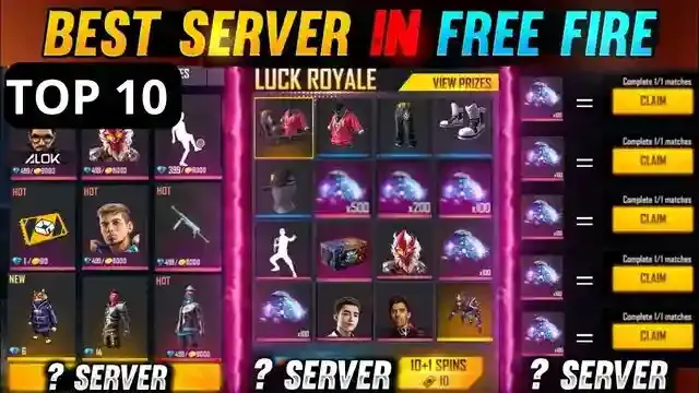 Discover The Top 10 Best Servers in Free Fire 2024