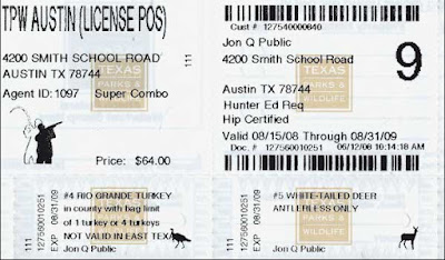 Texas Fishing License on Wild Ed S Texas Outdoors  Texas Hunters To Pay Again   And For What