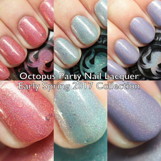 Octopus Party Nail Lacquer Early Spring 2017 Collection
