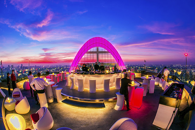 CRU Rooftop Champagne Bar Siam Rooftop Bar New Year EVE  