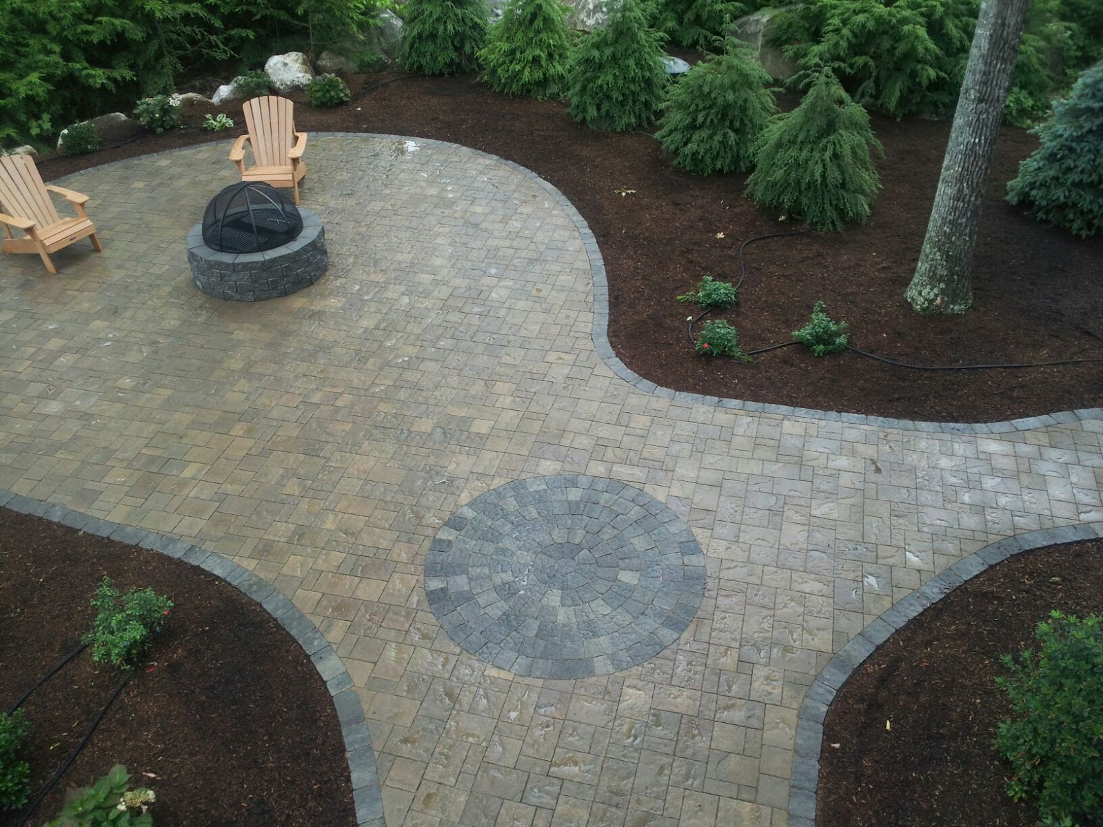 Natures Elite Landscaping: Patios and Fire Pits in NH Lakes Region