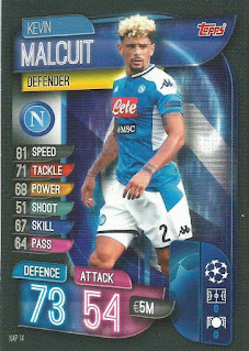 Topps Match Attax UEFA Champions League 2019-2020 (International Variant) SSC Napoli Set