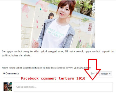 Cara Memasang Komentar Facebook di Blogspot