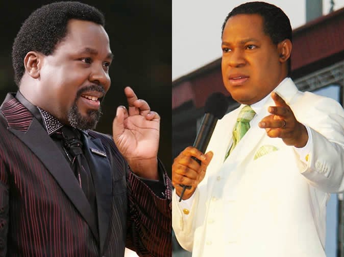 Prophet Tb Joshua Pastor Chris Praying Together For The Sick Jan Westerhof Video Ghanachurch Com