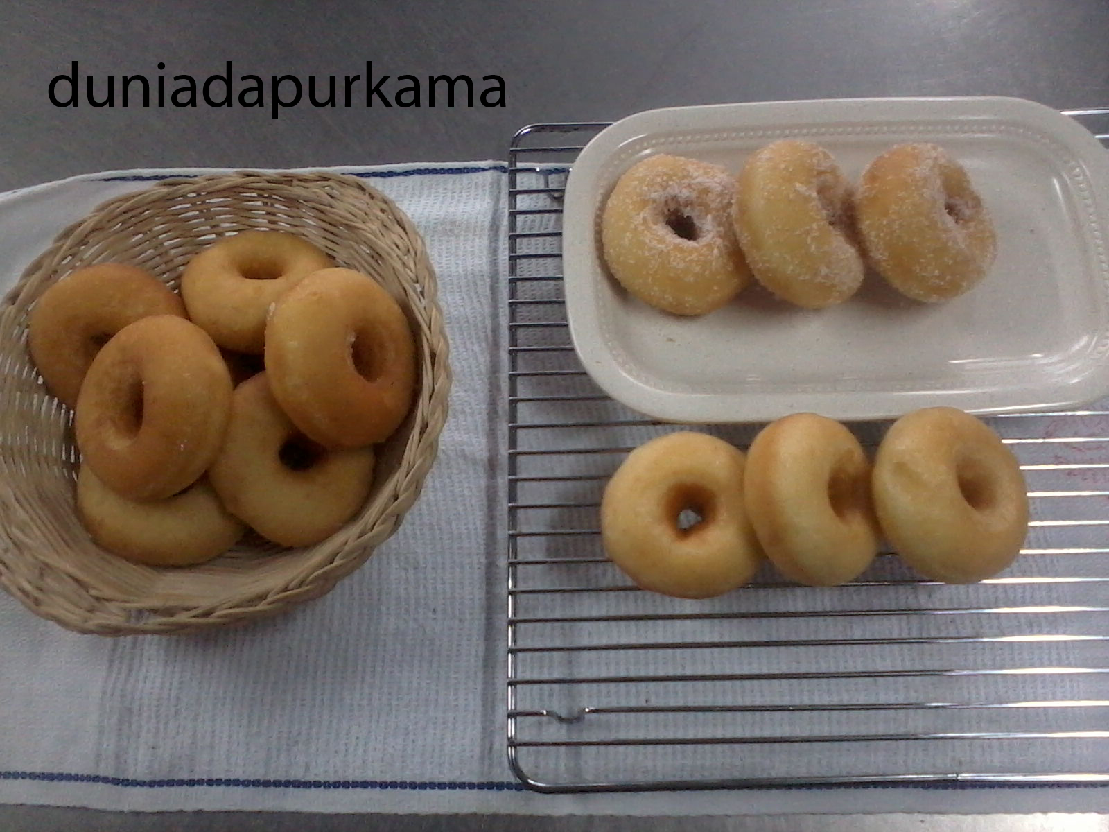 DUNIA DAPUR KAMA: DONUT MAYO