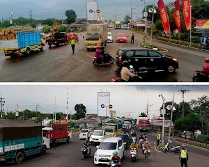 Pertengahan Ramadhan Arus Lalin Mulai Meningkat Kanit Turjagwali Sat Lantas Polres Kediri Anggota Siap