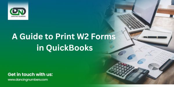 Print W2 Forms in QuickBooks