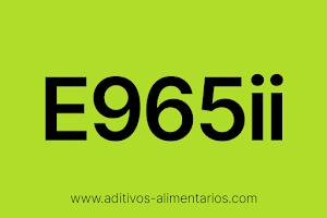 Aditivo Alimentario - E965ii - Jarabe de Maltitol