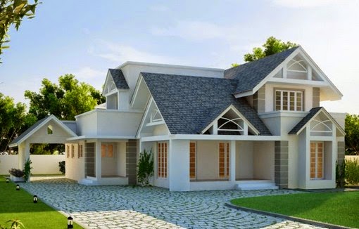 Contoh Gambar Desain  Rumah  Modern 2019 Ala  Eropa 