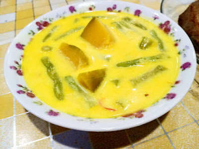 Sayur Lemak Labu Dan Bawal Putih Menu Tengahari