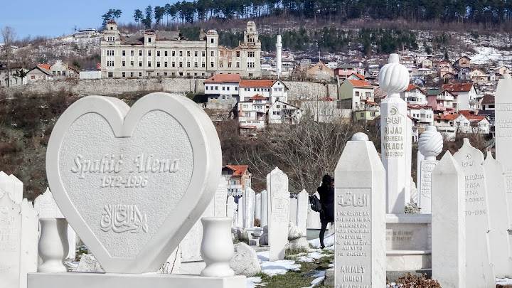 Soldiers burried in Sarajevo