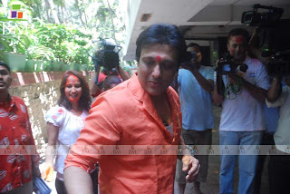 Govinda Holi Bash Pictures