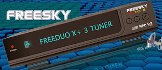 Atualizacao do receptor Freesky Freeduo X + V