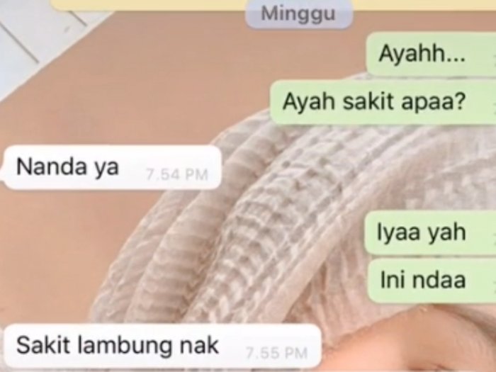 Viral! Anak Perempuan Hilang Kontak dengan Ayahnya 5 Tahun, Isi Chatnya di WA Bikin Sedih