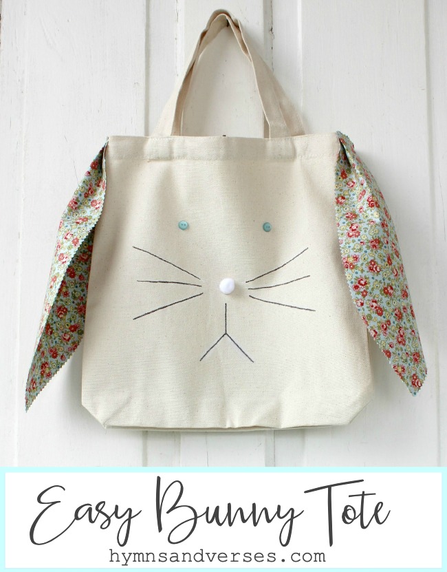 Hymns and Verses | East Easter Bunny Tote