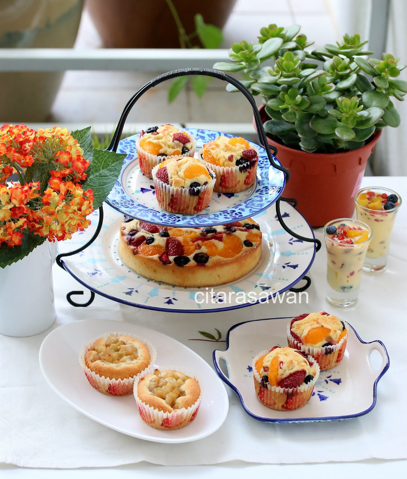 Pastry Fruits Cake / Cupcakes ~ Resepi Terbaik