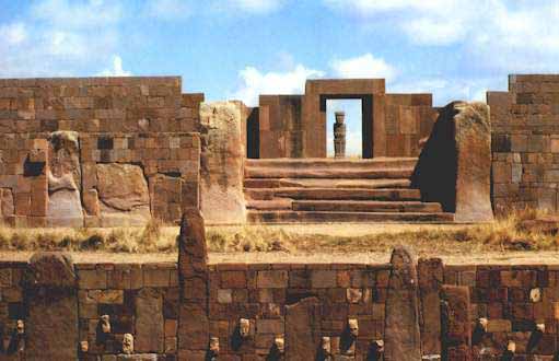 puerta tiahuanaco-bolivia-incas-civilizaciones antiguas-historia incas