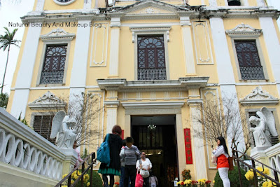 St. Lawrence Church building on the Historic Centre of Macao Trail, oldest church of Macau peninsula, China