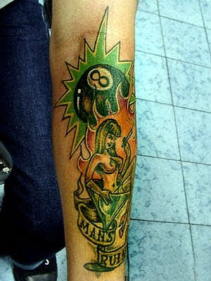 8 ball billiard tattoos on half sleeve tattoos half sleeves tattoos for men