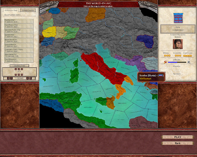 Scenario Screen | Europa Universalis: Rome