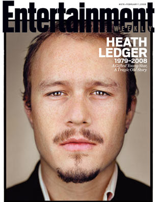 Entertainment Weekly covers Heath Ledger's film career and life in their new