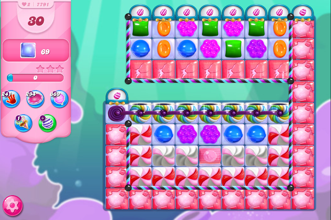 Candy Crush Saga level 7791