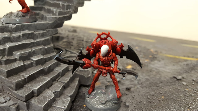 hellion aeldar eldar warp spider conversion