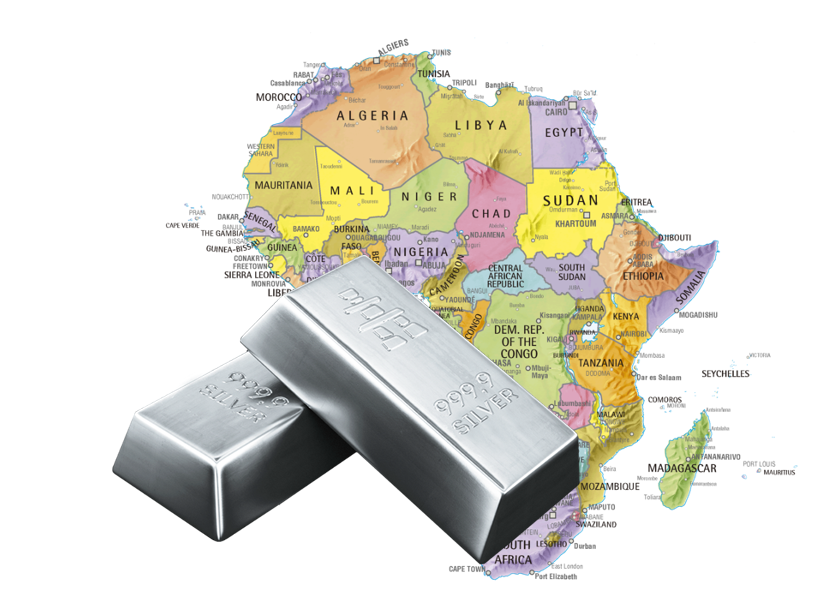 Silver in the Africa