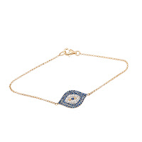 Evil Eye Bracelet Gold3