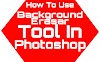 How To Use Background Erasar Tool In Photoshop By VinodSavaleEditz