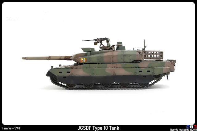 Maquette JGSDF Type 10 Tank de Tamiya au 1/48. Maquette JGSDF Type 10 Tank de Tamiya au 1/48.
