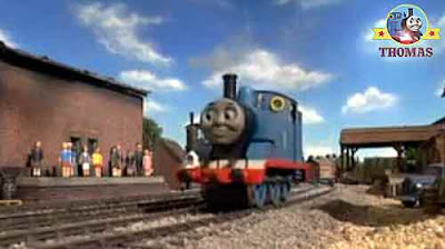 Sodor Island big express Gordon Henry the green engine Thomas the train and friends small children