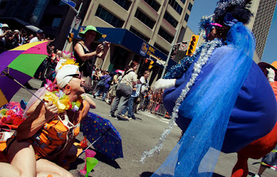 Toronto ON Ontario Photography Sarah DeVenne Live Performers Pride Parade LGBT LGBTQ LGBTQ+ LGBTQ2 Lesbian Gay Bi Bisexual Trans Transgender Transsexual Queer Questioning Intersex Asexual Ally Pansexual