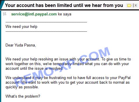 paypal limit